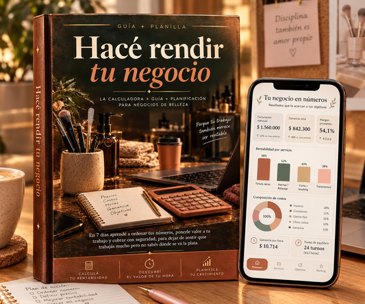Hacé rendir tu negocio | Guía + Calculadora de Rentabilidad